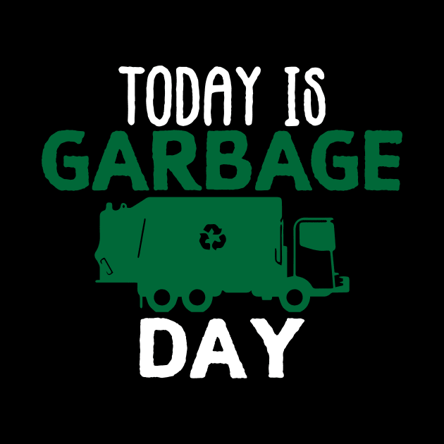 Garbage Day RCV Truck Driver Trucker by DesignatedDesigner