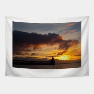 Sunrise at the mouth of the River Blyth Tapestry