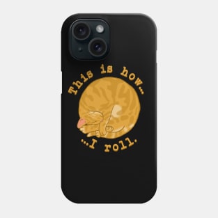 Rolling Cat - Ginger Phone Case