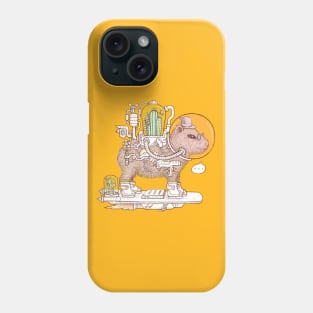 capybara space suits Phone Case