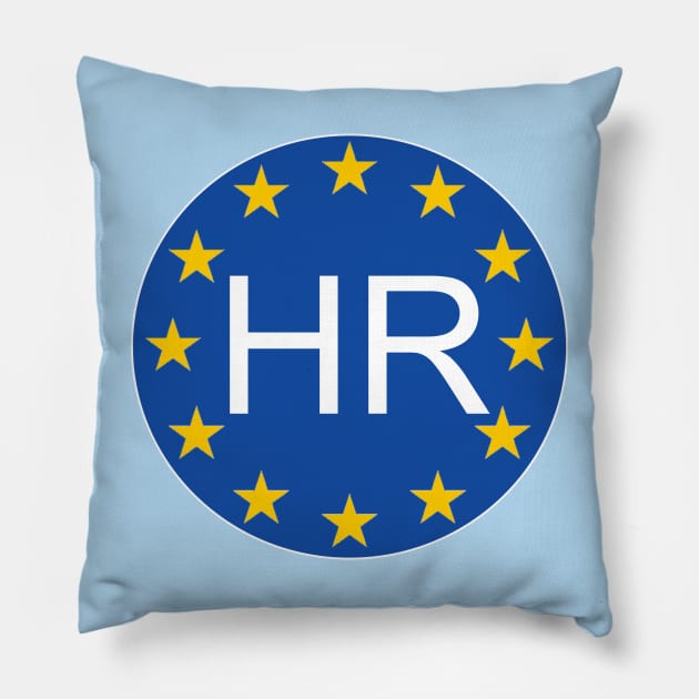 Hrvatska Croatia Pillow by Travellers