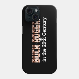 retro buck rogers metal logo Phone Case