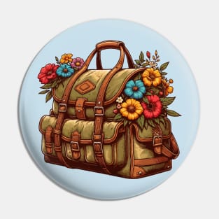 Flower bag Pin