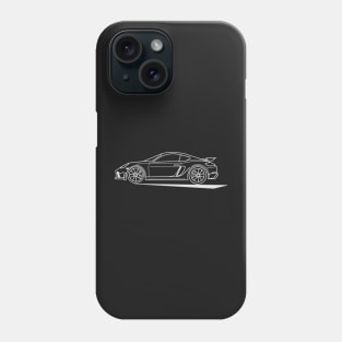 Porsche 911 - 718 Cayman GT4 Phone Case