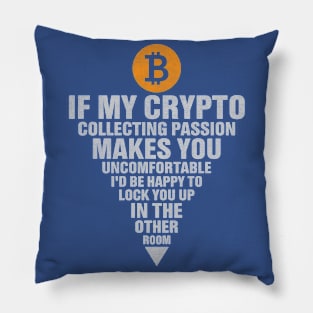 Crypto Collecting Passion Pillow