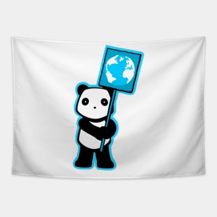 Politics Panda - Globe Tapestry