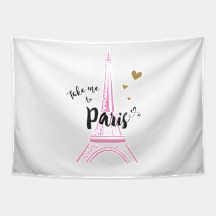 Take me to Paris Tapestry