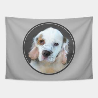 Clumber Spaniel Puppy Tapestry