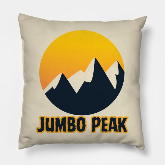 Jumbo Peak Pillow by Canada Cities