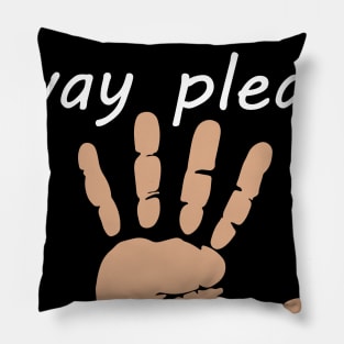 Stay 6 Feet Away Social Distancing Pillow