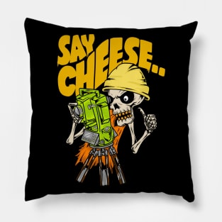 SAY CHEESE.. Pillow