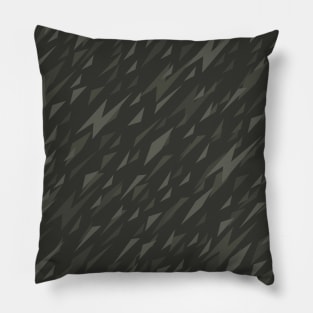 Green Camouflage Pattern Pillow