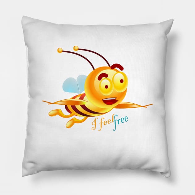 Bee quotes on flying, Inspiring Quotes, motivational poster, Famous Quotes Print, kids cloth Pillow by Design with Passion