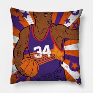 Barkley Basketball Sir Charles Phoenix 34 Legend Pillow