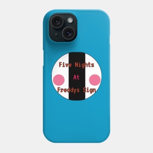 Five Nights At Freddy's Sign Phone Case