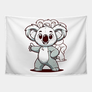 Winsome Koala Tapestry