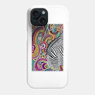 Zebra Abstract Phone Case