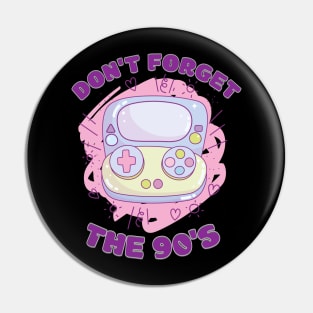 90s Retro Pin