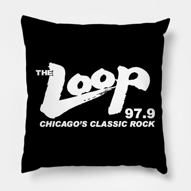 1977 The Loop Radio Pillow by gulymaiden