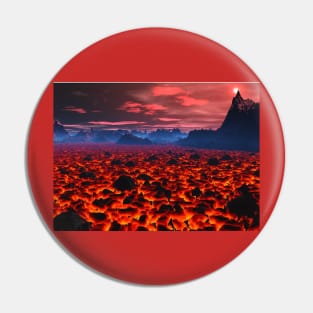 Lava Flows Pin