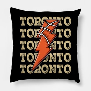 Funny Sports Toronto Proud Name Basketball Classic Pillow