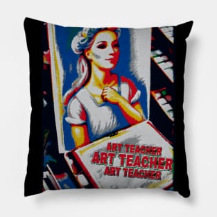 Art Teacher Pillow