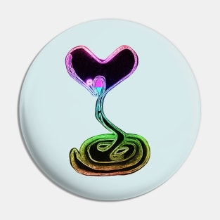 Slippery Snake Love Pin