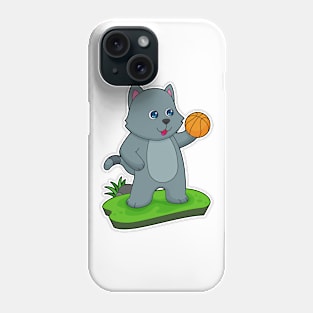 Cat Basketball player Basketball Phone Case