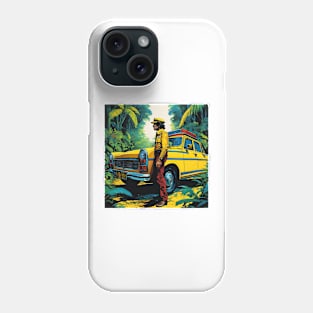 taxi in the jungle Phone Case