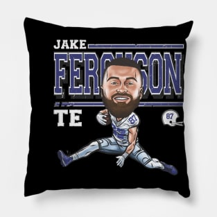 Jake Ferguson Dallas Cartoon Pillow