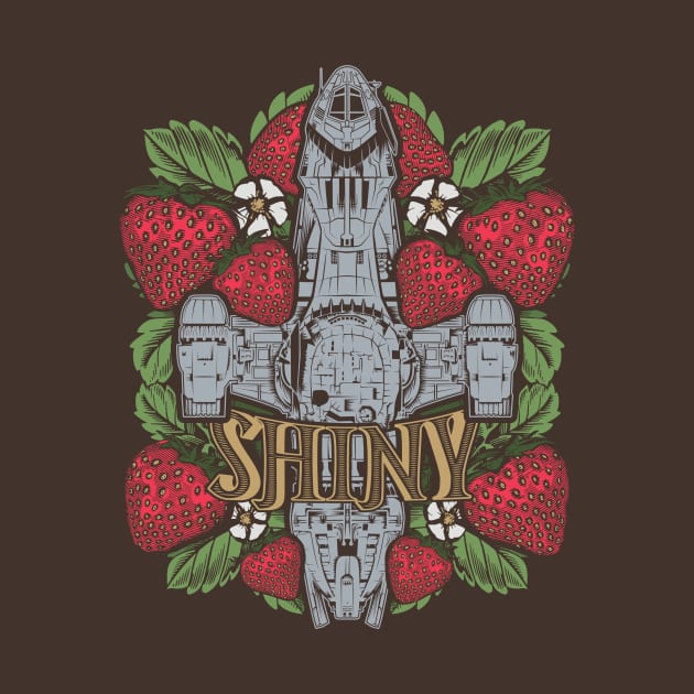 Shiny Strawberry Serenity (Colorized) by jeffsmoll