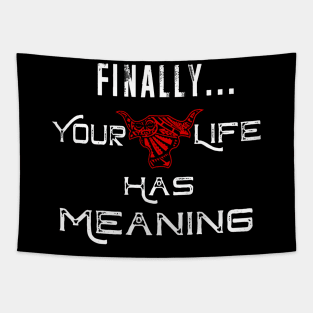 WWE Heel Rock Quote Tapestry