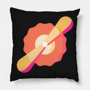 Space icon sticker Pillow