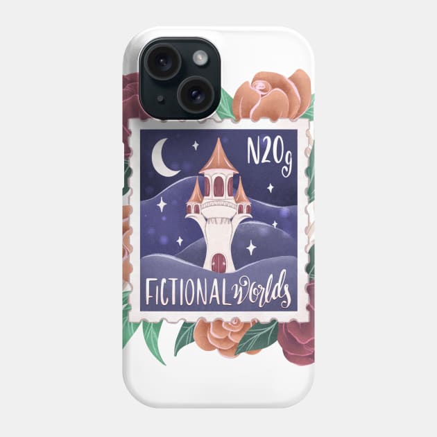 FICTIONAL WORLDS Phone Case by Catarinabookdesigns