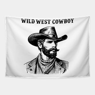 Wild west cowboy Tapestry