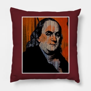 Benjamin Franklin Pillow