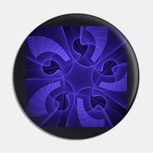 Fractal flower Pin