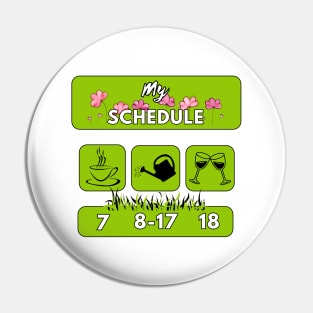 gardener's schedule Pin