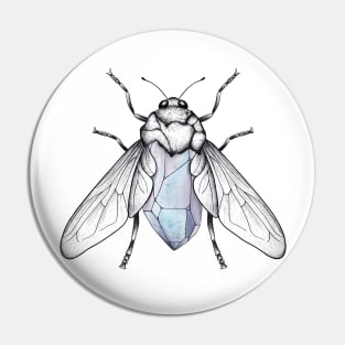 Crystal Bee Design Pin