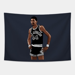 George Gervin Vector Standing Tapestry