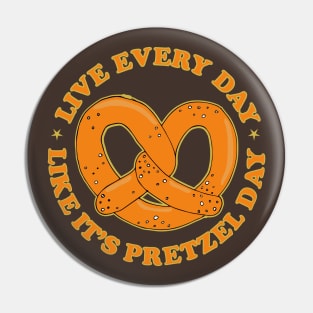 Funny Pretzel Quote Pin