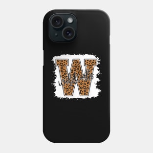 Wild Cat School spirit Leopard Back to School Phone Case