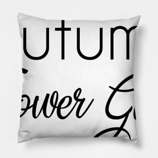 Autumn Flower Pillow