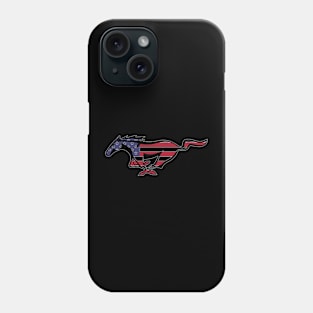 flag horse Phone Case