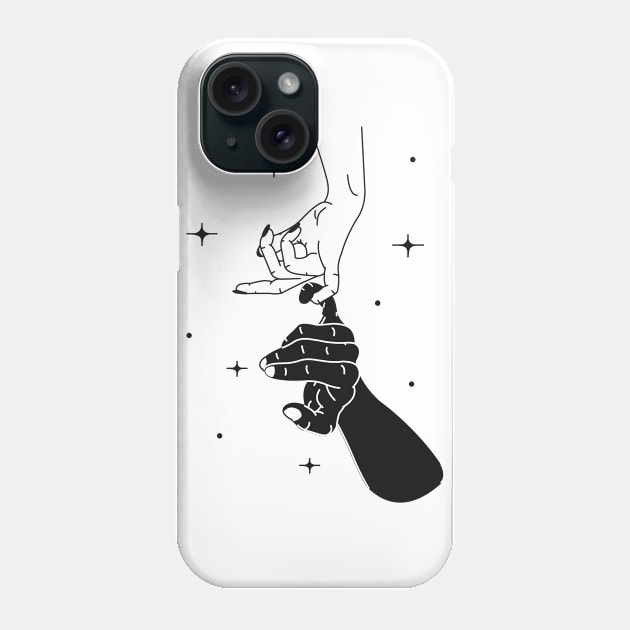 Hands Phone Case by eromatica