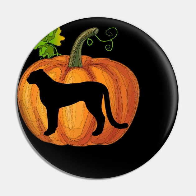 Leopard in pumpkin Pin by Flavie Kertzmann