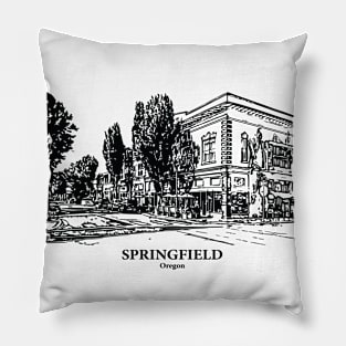 Springfield - Oregon Pillow