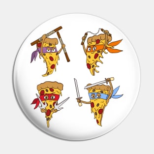 Ninja Pizza Team Pin