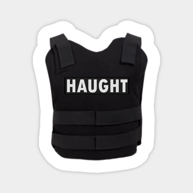 Haught Bullet Proof Vest - Wynonna Earp Magnet by tziggles