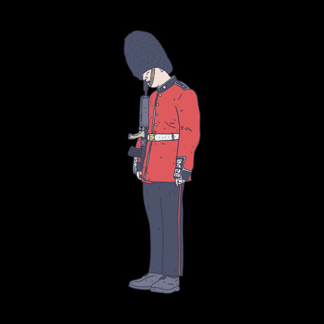 Heavy Sleeper - Sound Asleep - British Guard by DeWinnes